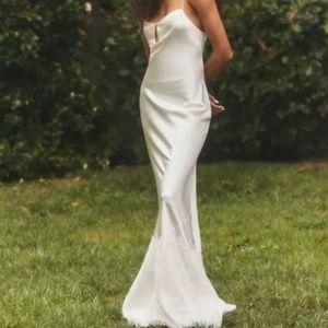 Reformation Tullamore Silk Dress